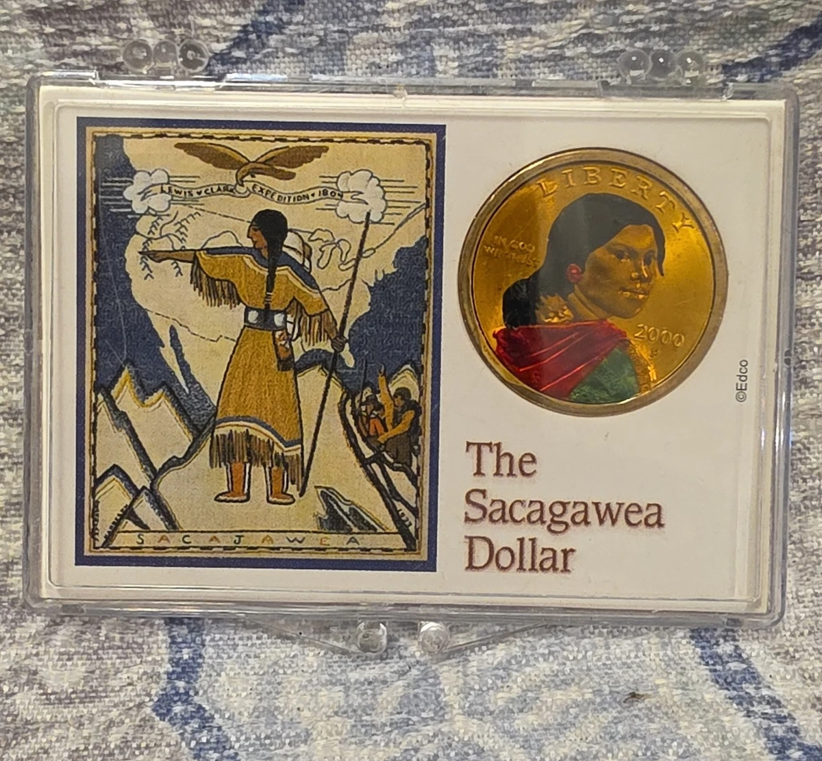 Colorized Sacagawea for sale | eBay