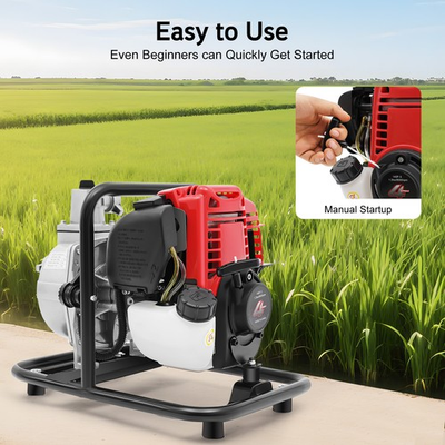 #ad 1quot; 4 Stroke Gas Powered Water Transfer Pump High Pressure Irrigation Water Pump $134.78