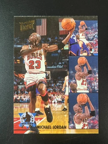 Michael Jordan 1993-94 Fleer Ultra First Team ALL NBA INSERT Card #2 Bulls