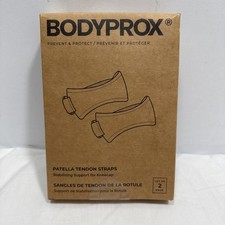 Bodyprox Patella Tendon Knee Straps, 2 Pack, Stabilizing Support NEW SEALED