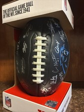 (Read Description)  NFL North Carolina Panthers Autographed Wilson Football