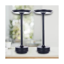 2 Pack Cordless Table Lamps Rechargeable, Portable Battery Operated... Fast Ship