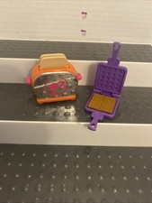 BARBIE GLAM KITCHEN TOASTER  Barbie WAFFLE MAKER