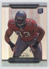 2010 Topps Platinum Refractor 458/999 Gerald McCoy #128 0p5x