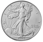 2026 $1 American Silver Eagle 1 oz .999 fine silver in capsule