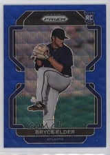 2022 Panini Prizm Blue Wave Prizm 29/60 Bryce Elder #77 0h26