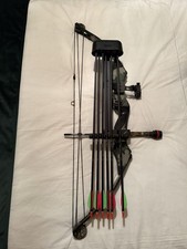 Pse Polaris Express Compound Bow Left Hand with Case and Arrows and Accessories
