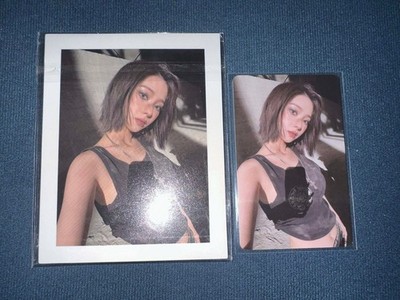 AESPA OFFICIAL DIRTY WORK ALBUM QQ MUSIC LIMITED PHOTOCARD + PHOTO