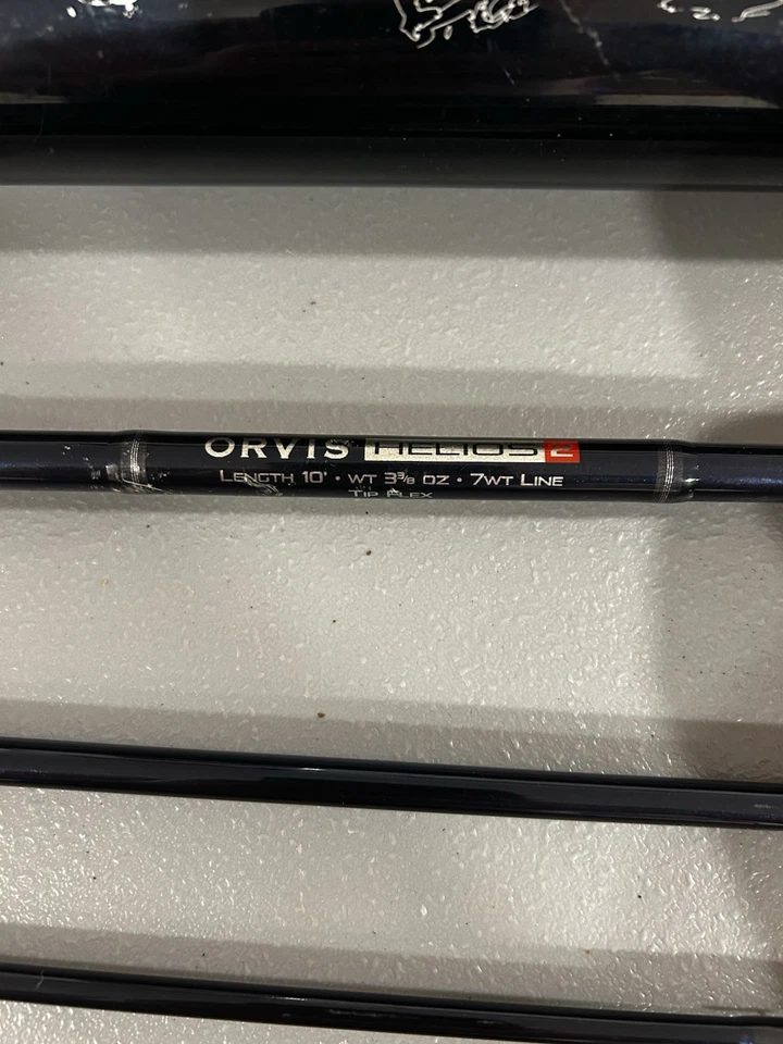 Orvis Helios 2 10ft 7wt Fly Fishing Rod Graphite Tip Flex - Image 2 of 4