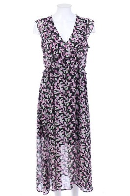 VERO MODA Kleid Midikleid Print S lila