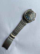 OROLOGIO DA POLSO UOMO VINTAGE FUNZIONANTE SLAVA DATA CAL 2428 JEWELS 26 USSR