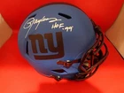 Lawrence Taylor Signed Giants Rave F/S Replica Helmet W/HOF 99 JSA WC103982