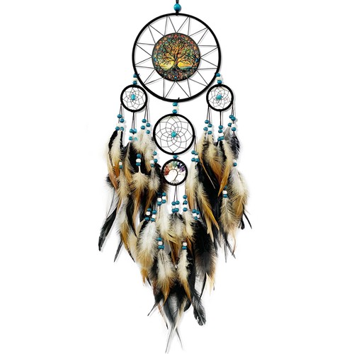 Large Dream Catchers for Bedroom Adult Brown Boho Dream Catcher Wall Decor Tree