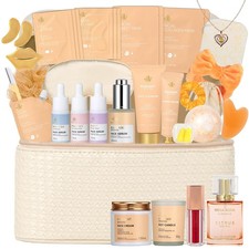 33 Pcs Mother's Day Gift for Mom, Bath Body Gift Set for Women, Home Spa Ki...