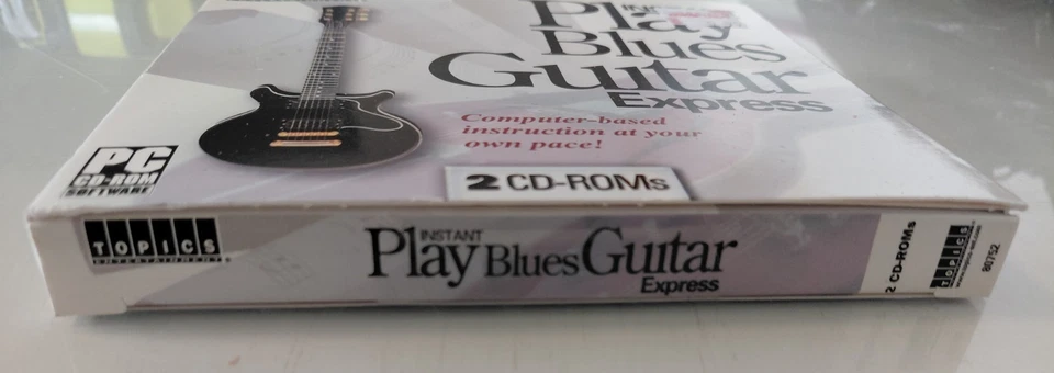 Temas Entretenimiento Juego Instantáneo Blues Guitarra Express PC CD-ROM Software Foto 3 de 4