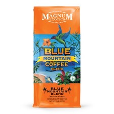 Coffee, Blue Mountain Coffee Blend - Medium-Light Roast, Whole Bean, Made fro...