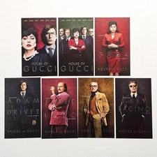 House of Gucci Official Photo Card 6EA 2.4x3.6" Lady Gaga Al Pacino Movie Stub