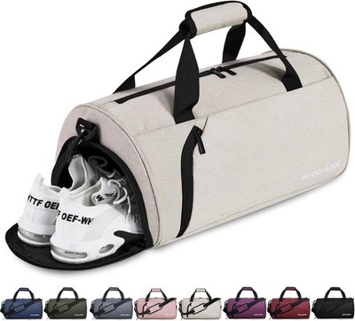 Sporttaschen für Damen und Herren, 25L Reisetasche Duffel Bag