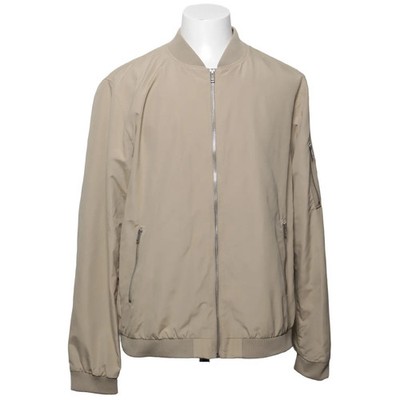 Bomberjacke, Herren, Größe: XL, Beige, Einfarbig #7f5