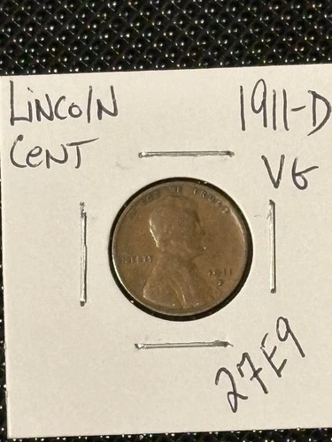 1911-D Lincoln Cent  VG   **LOW PRICE**