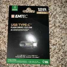 EMTEC USB-A / Type-C Flash Drive 256 GB NEW