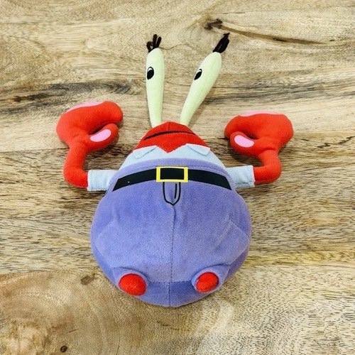 Ty Beanie Vtg  MR. KRABS the Crab 8" SpongeBob Squarepants Plush Toy Nick