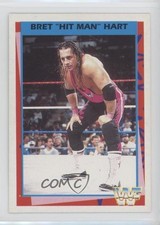 1995 Merlin WWF German Bret Hart #46 0w6