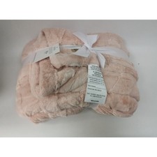 UGG Pink Plush Blanket Premium Soft Cozy Size 150x200cm