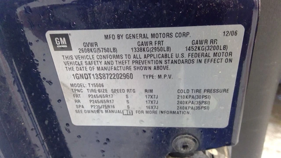 Двигатель стеклоочистителя ветрового стекла подходит для 02–09 ENVOY 1702537 - Изображение 4 из 4