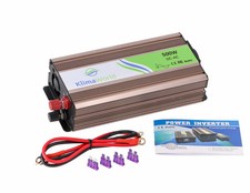 Klimaworld Spannungswandler | REP500 | DC/AC | 12V auf 220V | 500Watt