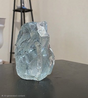 62 Gram Raw Natural Crystal Topaz Andrea