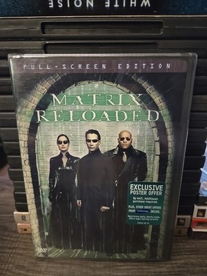 The Matrix Reloaded (DVD, 2003, 2-Disc Set, Full-Screen) NEW
