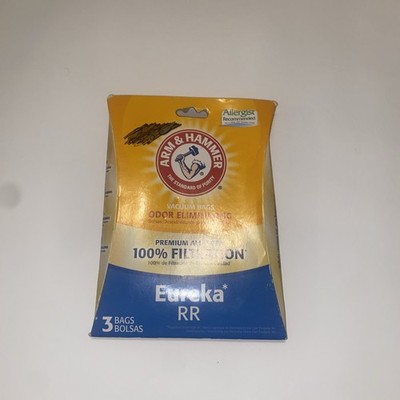 3 Pack Eureka Arm & Hammer RR Premium Allergen Odor Eliminating Vacuum Bags