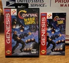 Contra: Hard Corps (Sega Genesis, 1994)  Box & Manual Only Fantastic Condition!
