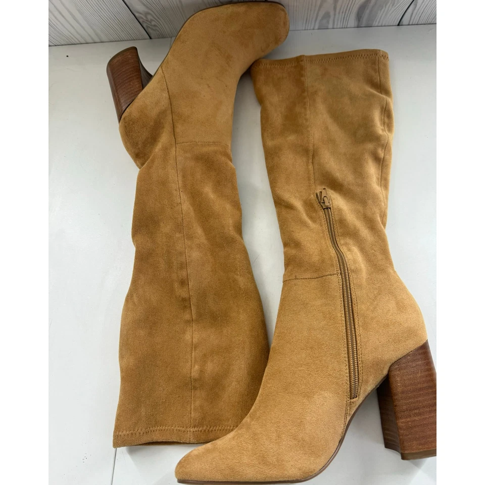 Botas altas hasta la rodilla Madden Girl para mujer Winsloww con cremallera talla 8,5 Foto 3 de 4