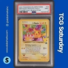 2021 POKEMON SWSH CELEBRATIONS CLASSIC COLL. #24 BIRTHDAY PIKACHU HOLO PSA 9