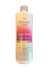 Leisure Time Foam Down - No Foam Suppressant designed for hot water - 1qt. 32oz.
