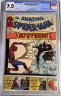 The Amazing Spider-Man #13 CGC 7.0 1st Appearance Of Mysterio White Pages.