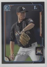 2015 Bowman Draft Chrome Asia Exclusive Black Refractor Travis Neubeck #78 2a9