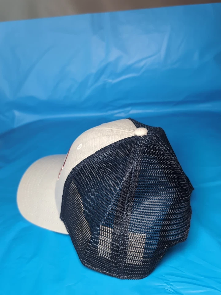 Snap On Tools Gris/Marino EE. UU. Snapback Malla Trucker Sombrero - Totalmente Nuevo Oficial  Foto 2 de 4