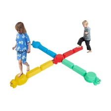 Balance Beams Stepping Stones For Kids - 12 Piece Turtle Jumping St... Fast Ship