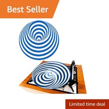 Briwooody Acrylic Turntable Mat Blue 12"