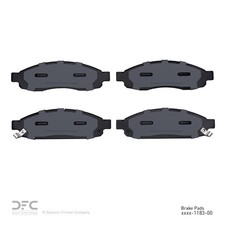 DYN-1551-1183-00 DFC 5000 Advanced Brake Pads - Ceramic