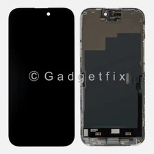 For Iphone 15 Pro 120Hz Soft OLED Display LCD Touch Screen Digitizer Replacement