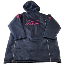 Mizuno Navy Activewear Long Jacket, Medium