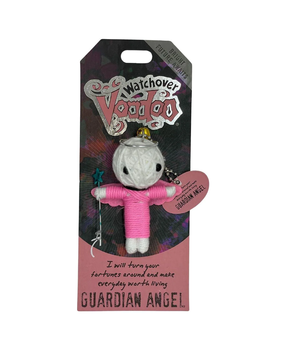 Watchover Voodoo Guardian Angel Novelty – Good Luck Charm Keychain With Unique Saying 4 thumbnail image