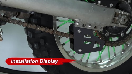Motorcycle Chain Guide Guard Cover Black Fit For KAWASAKI KLX250 2009-2020 - Video 1 of 1
