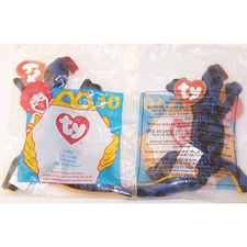 TY McDonald's Teenie Beanie - #10 LIZZ the Lizard (1997) (5 inch) - New in bag