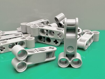 Lego Kreuzblock 4 Pin Löcher & Achsloch 49491 aus Riesenrad 10247, 3 Stück