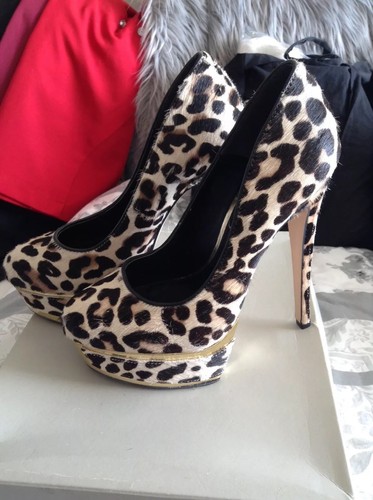 Carvela Kurt Geiger Pony Fur Leopard 